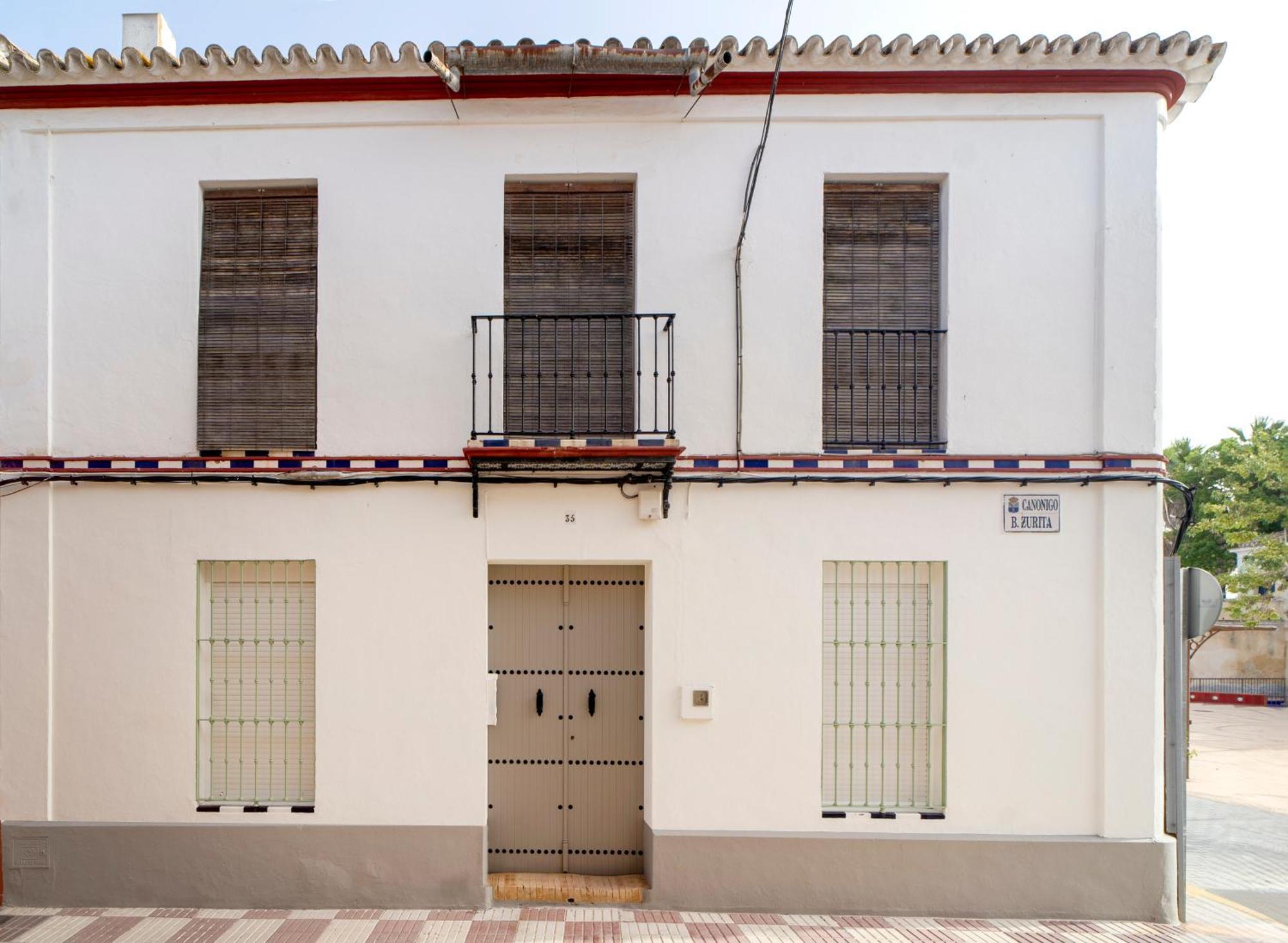 Вилла La Casa Del Convento Вильяманрике-де-ла-Кондеса Экстерьер фото